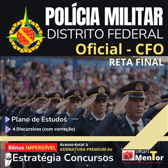 PMDF (CFO): Preparação Completa + Discursivas