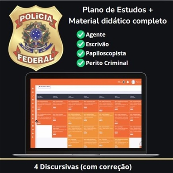 Polícia Federal: Preparação Completa (APF, EPF, PPF e PCF)