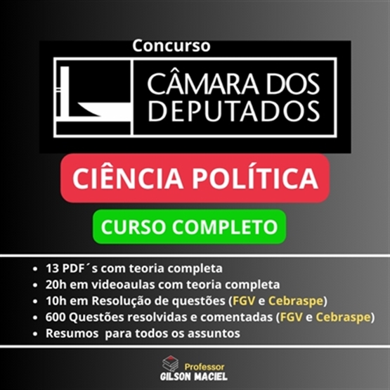 Ciência Política para Câmara dos Deputados